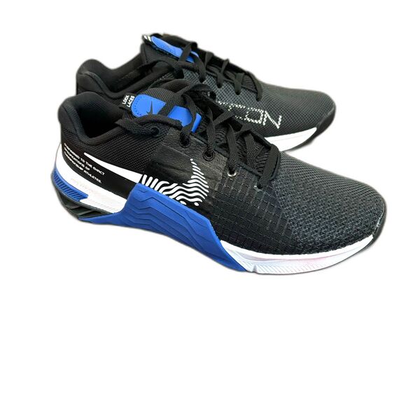 Nike Macon 8 TB Black/Royal Blue Men’s 7.5 - Picture 1 of 10